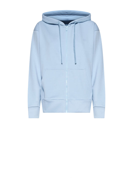 Felpa Con Cappuccio E Zip